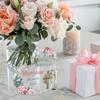 2D Flat "Tu Es La MEILLEURE Marraine Du Monde Entier" Heart-Shaped Acrylic Desk Decor Plaque, Floral & Cross Design, Suitable for wall decoration, por