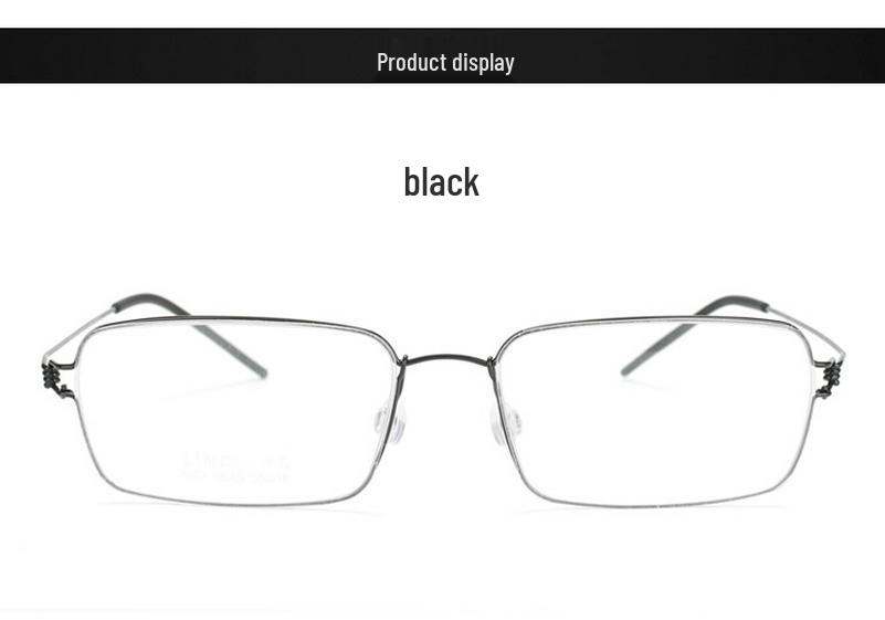 Men s Ultra-Light Screwless Myopia Glasses Frame Transparent