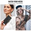 For Samsung Galaxy S24 FE Case, Wallet Case for Women Men, Durable PU Leather Magnetic Flip Strap Wristlet Zipper Card Holder