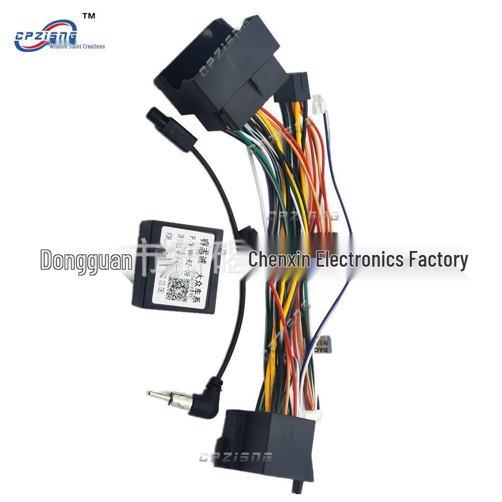 Versatile Navigation Bezel for Volkswagen Touran Large Screen Center Console Panel.