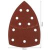 Sandpaper Sanding Sheets +/- 2 Mm 152*105mm Aluminium Oxide