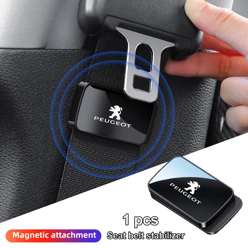 

Car Seat Belt Stabilizer Anchor Clip Anti-Shak Accessories For Peugeot 308 207 107 508 607 106 406 407 307 206 301 408 5008 4008
