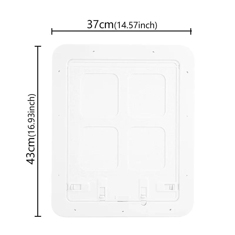 Automatic Pet Dog Home Screen Door Lockable Sliding Screen Door Magnetic with Magnetic Flap Car Doors 4 Ways Lockable Pet Gate