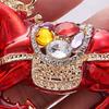 Unique Horse Zodiacal Keychain Glittering Rhinestones Artistic Design Bag Decoration for Gifting and Personalization