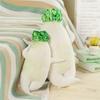 White Plushie Radish Toy Cute Cartoon Doll Girls Kid Companion Birthday Present