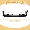 Violin Shoulder Rest Black Easy To Use Thickened Musical Instrument Accessory Pad for