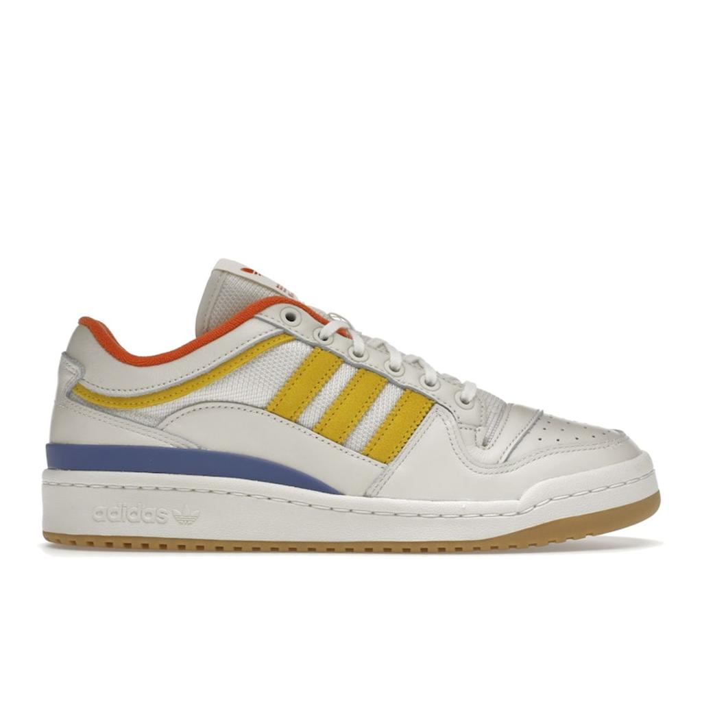 Wood Wood x adidas Forum Low Off White Yellow Unisex Sneakers Cream Altered-Amber GW9313