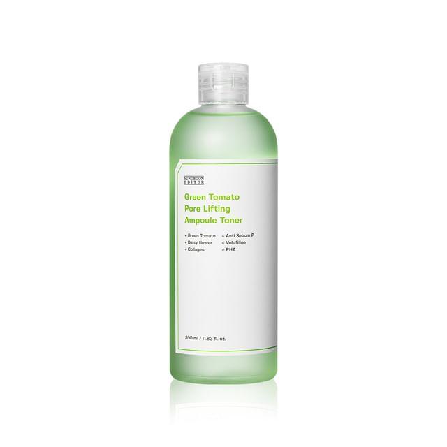 SUNGBOON EDITOR Ампульный тонер с зелеными помидорами для лифтинга пор 350ml