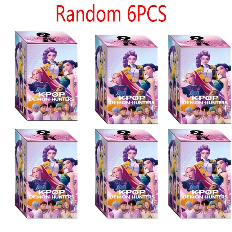 New Hot Kpop Devil Hunter Rumi Zoe Mira Anime Polyvinyl Chloride Character Collection Childrens Gift Hot Anime Dolls 5D Eyes