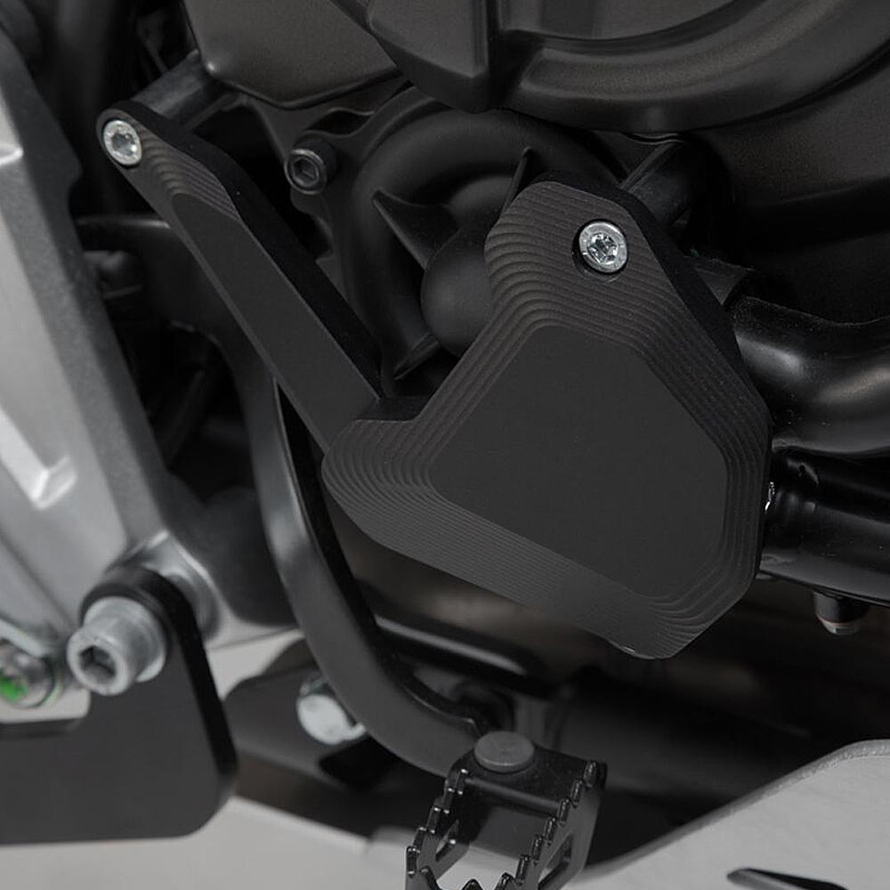 Motorrad Wasserpumpe Schutz Abdeckung Zubehör Schwarz Für YAMAHA Tracer 7 Tracer7 TRACER 7 GT 2020-2025