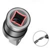 Universal Impact Joint Socket 360 Degree Rotation Wobble Adapter Extension 1/4 3/8 1/2" Swivel Knuckle for Car repair Tools