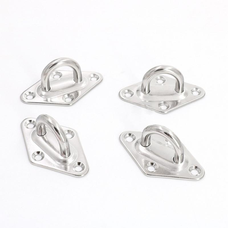 Stainless Steel Sunshade Fixing Accessories Set for Garden, Sunshade Sail Fixing Kits Heavy Duty Awnings Attachments Set