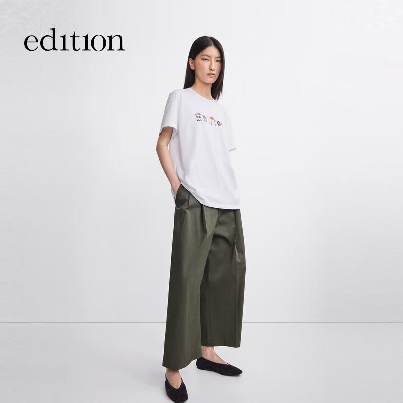 

Edition Letter Print Round Neck T-shirt M (165)