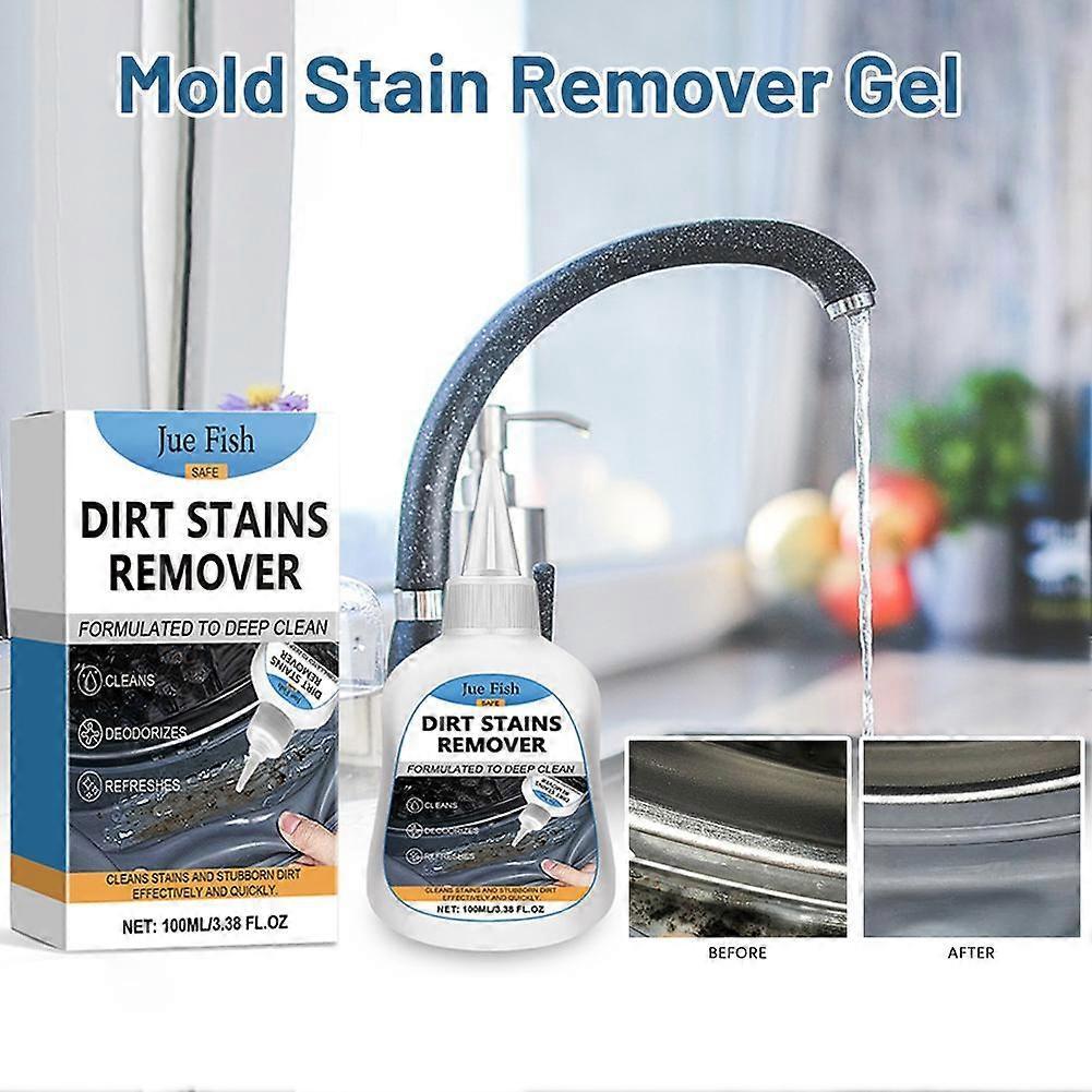 Dirt Stains Remover,Kitchen Bathroom Multifunctional Stain Remover-100ml