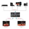 YUNZUO HDMI to AV Converter Adapter with L/R Channel Auto Scaler NTSC PAL 1080P 720P Switch Button Convertidor hdmi a Rca