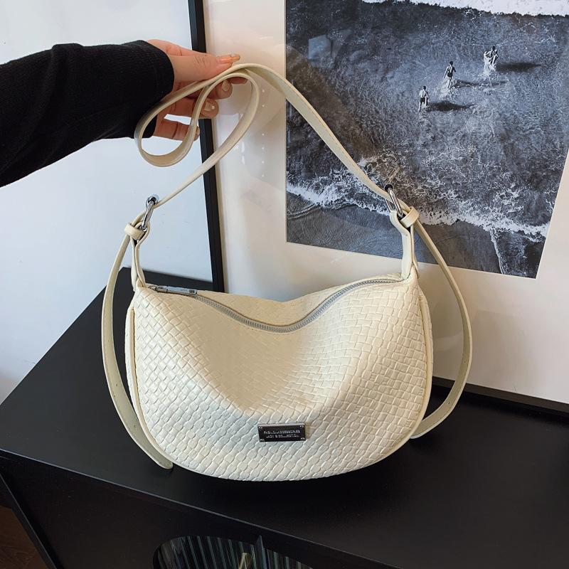 

Сумка Женская 2025 Новая Высококачественная Текстура Нишевая Весна и Лето Универсальный Дизайн Чувство Одноплечевая Сумка Кроссбоди Сумка-пельмень