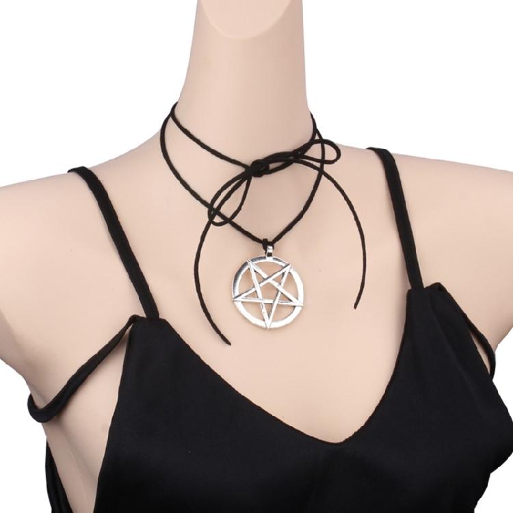 Уникальное Преувеличенное Подвесное Ожерелье Сердце Морская Звезда Цветок Крест Подвесное Ожерелье 1