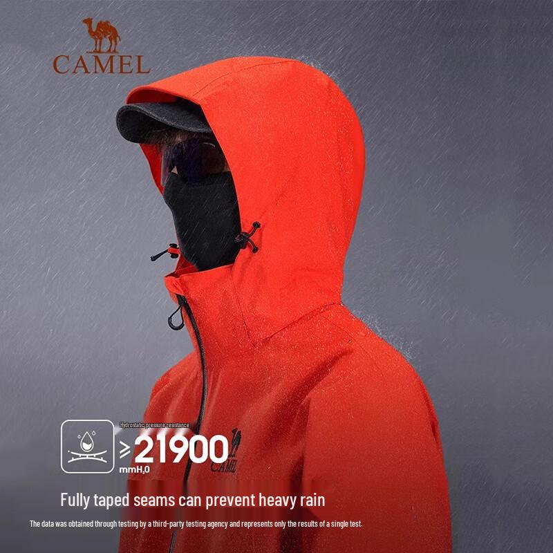 CAMEL Unisex Outdoor Single-Layer Windbreaker A35BATG076