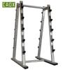CAOX Fixed Rubber-Coated Barbell Set