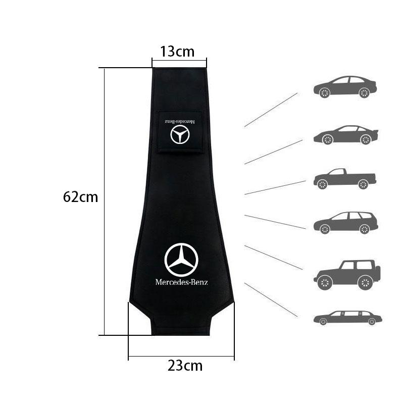 Car Seat Headrest Pillowcase Anti-Dirty Protective Cover For Mercedes Benz W203 W204 W205 W206 W212 CLK GLA B C E S Accessories FZ8