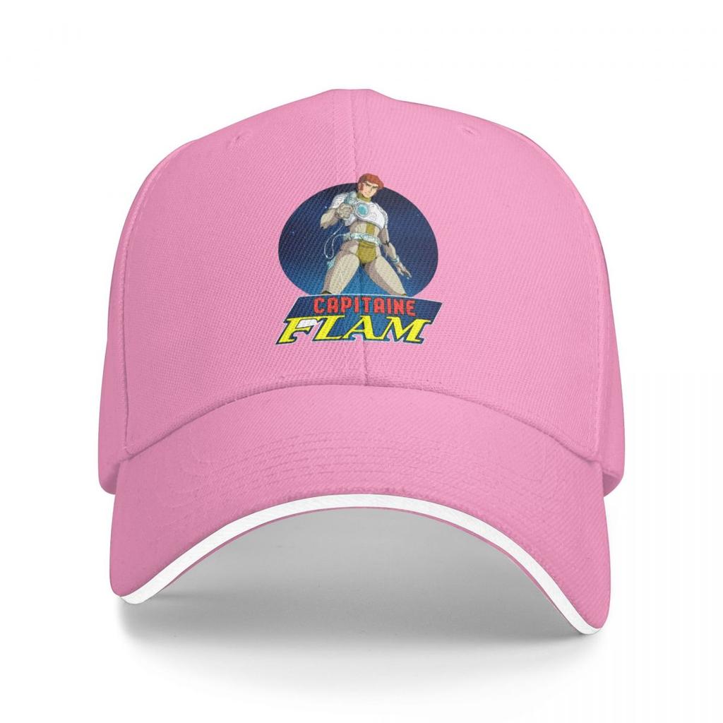 Baseball Caps Captain Future Capitaine Flam Anime Customized Outdoor Unisex Spring Caps