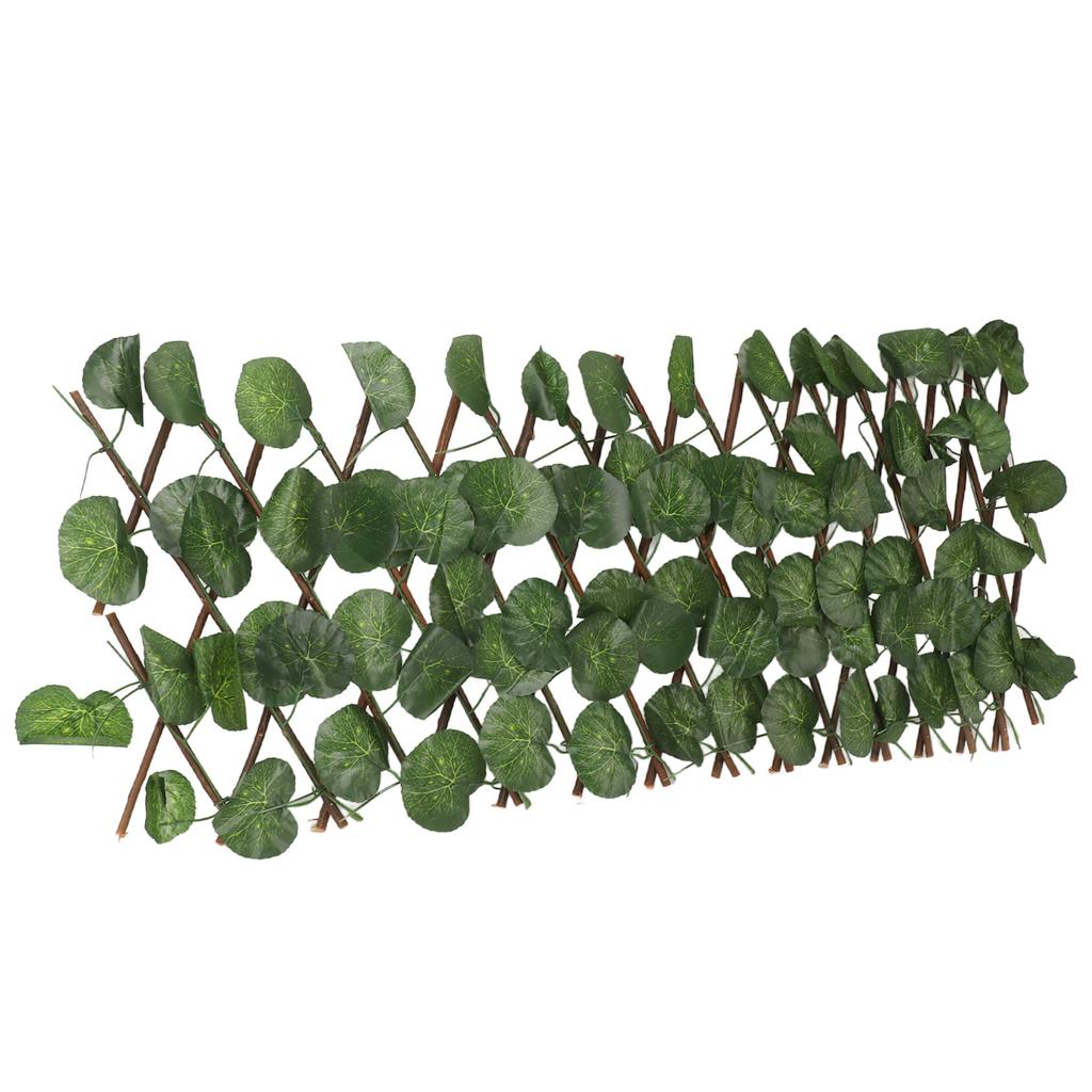 Artificial Hedges Fence Simulation Expandable Sun Waterproof Artificial Topiary Hedge Plant for Garden