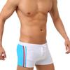 UXH Pánské barevně blokované boxerky se zipem a šňůrkou - Sexy plážové oblečení