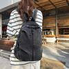 Schoolbag Casual 1011 New College Student Backpack Outdoor Travel Niche Solid Color Denim Washed Vintage Backpack