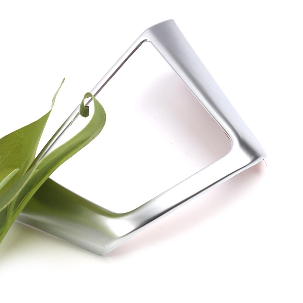 For Hyundai Creta IX25 2016-2018 Steering Wheel Switch Button Frame Molding Cover Trim Silver Interior Mouldings ABS Sticker