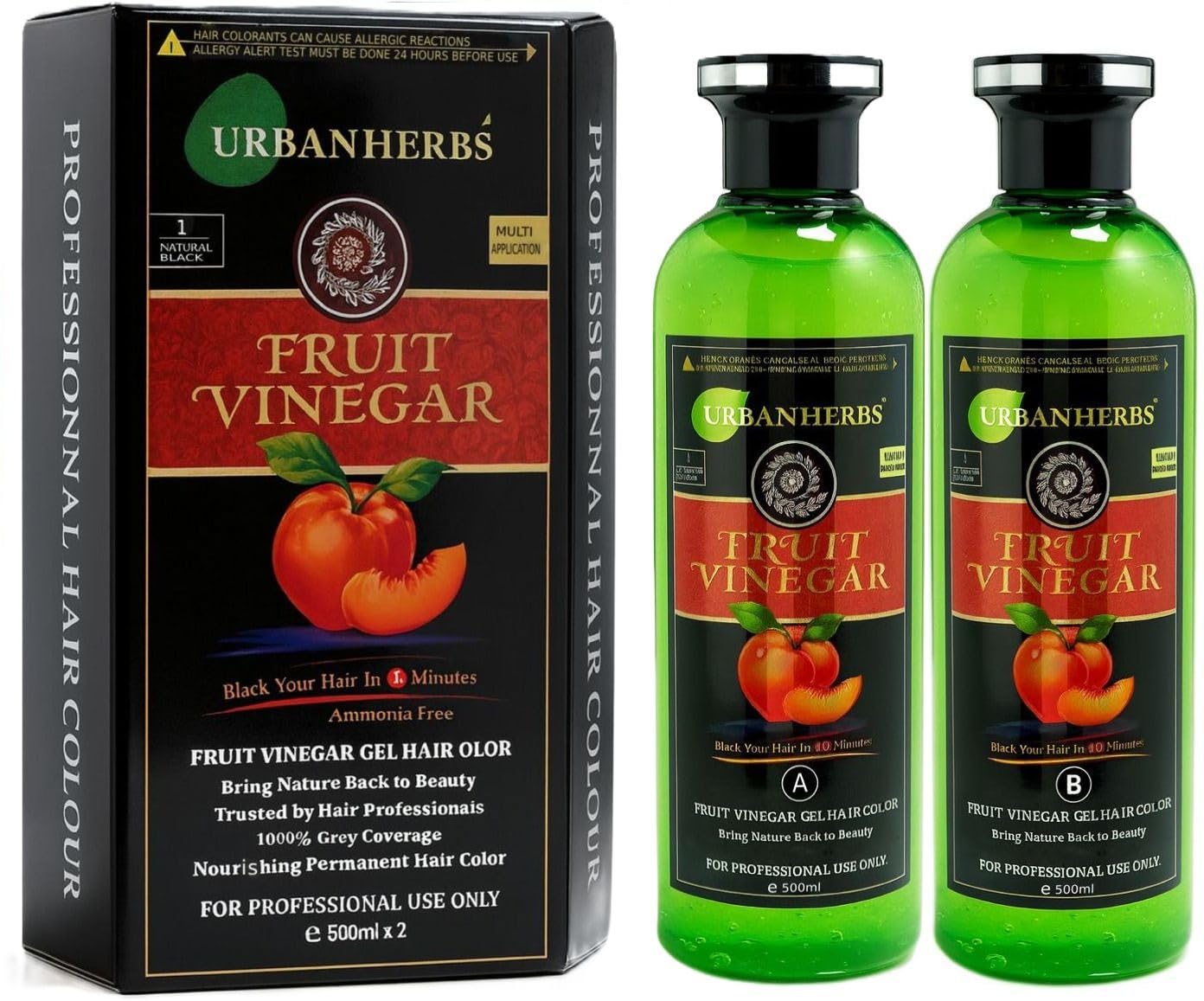 URBANHERBS FRUIT VINEGAR Ammonia Free 10