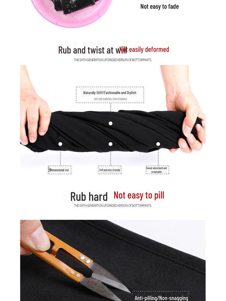 Women's High-Waisted Slimming Three-Button Pencil Leggings