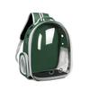 Pet cat carrier with a transparent window a portable outdoor baga spacious cat carrier,and a breathable, large-capacity backpack