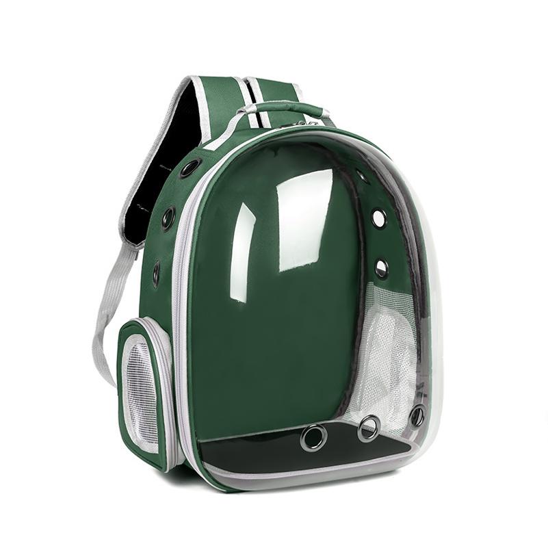Pet cat carrier with a transparent window a portable outdoor baga spacious cat carrier,and a breathable, large-capacity backpack