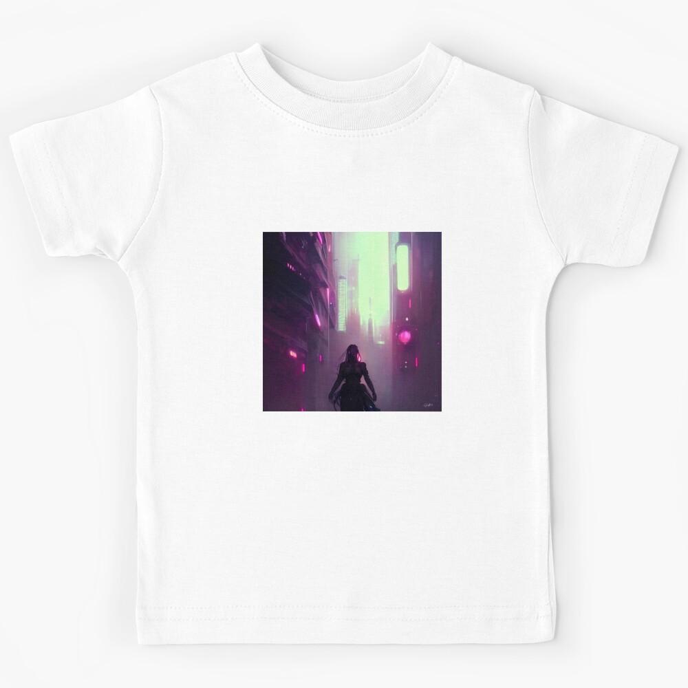 FUTURE CITY DRAWING #005 Kids T-Shirt 150