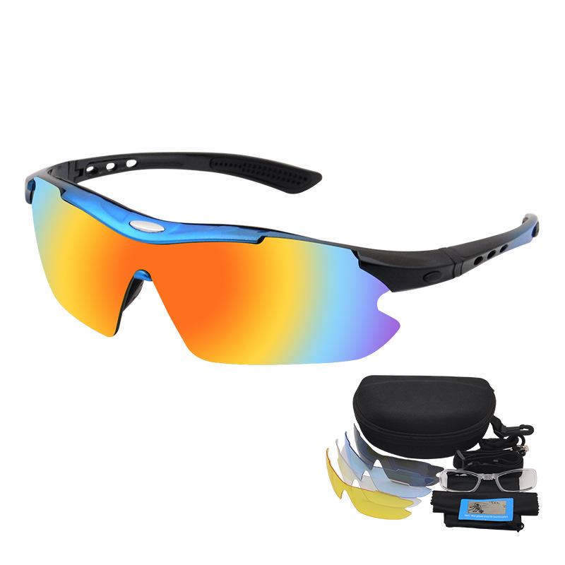 Outdoor Multifunctional Polarized Cycling Glasses for Mountain Climbing and Fishing, Versatile High-definition UV Protection Eyewear