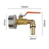 200L For Oil Drum Replacement Stainless Steel Outlet Valve for For Oil and Water Dispensing Featuring Leak Proof Seal