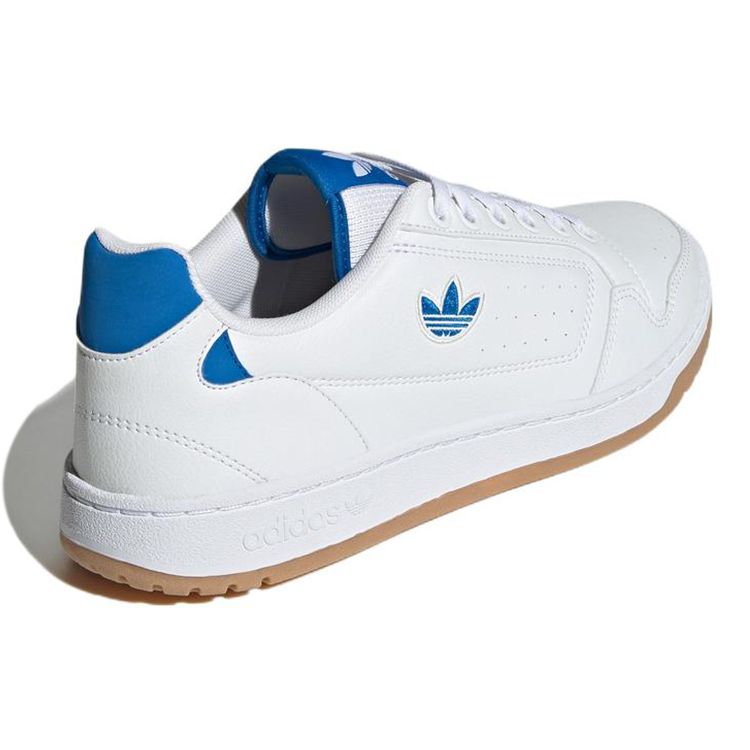 Adidas NY 90 White Bluebird Gum Women Sneakers Cloud-White Blue-Bird GW1411