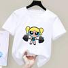 Girls Super Powerful Blouse Training Streetwear Tshirt Kids Shirt Academy Fitness Tshirt