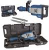 Powerful Demolition Hammer Hex 2 Chisels Case 60J 1.9Kw Scheppach