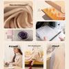 Rechargeable Heated Shawl - Outdoor Washable Electric Warmer Blanket