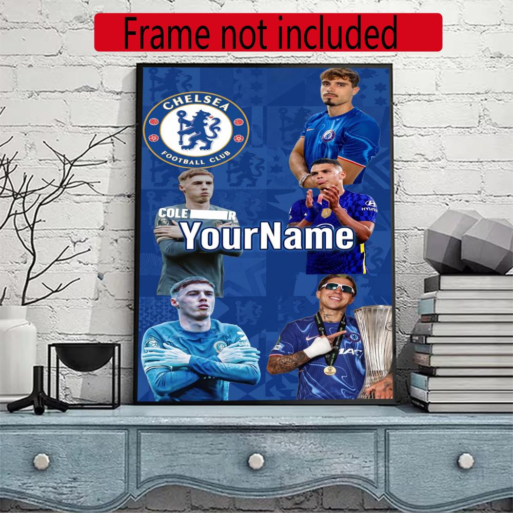 Chelsea Fc Personalized Name Diamond Paintings Mosaic Wall Round Diamond Art Painting Kits Embroidery Crystal Accessories Frameless