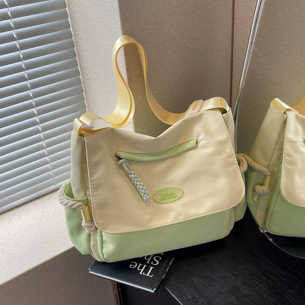 Korean Shoulder Bag Handbag Canvas Bag Casual Crossbody Bag Girls