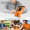 Armor Magnetic Bracket Holder Case for Samsung Galaxy S26 S2 Ultra S24 FE S23 Plus A A6 A16 Slide Camera Protection Cover
