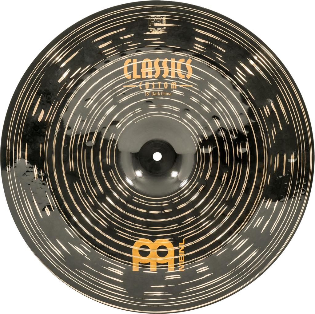 MEINL Cymbals Classics Custom Dark Series China Cymbals Dark China CC18DACH 18" []