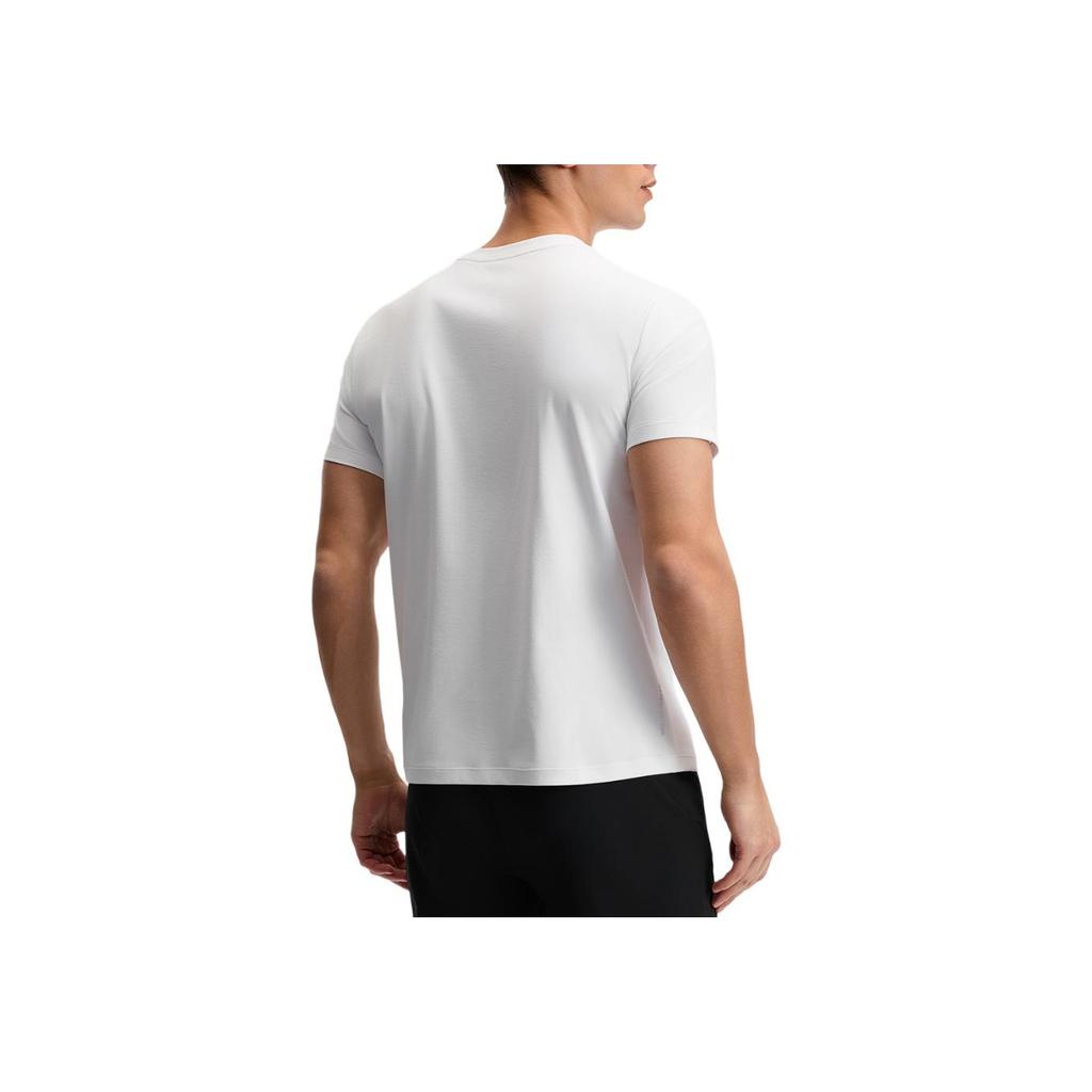 New FILA Fitness T Shirt Men's Jade White A11M521106F-WT