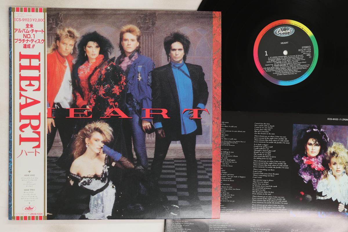 

Виниловая пластинка HEART - Heart ECS91123 CAPITOL 1985 Япония Оби Рок Б/У
