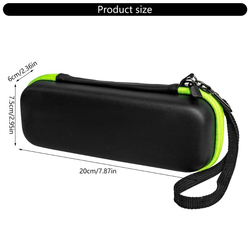 Trimmers Organizers Pouch Small Carrying Solution Soft Velvet Lining Impact Resistant EVA Layer Suitable for Shavers