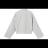 Nike Sportswear Essentials Cropped Coats Women's Limestone White Lapel Moderate DM6244-012
