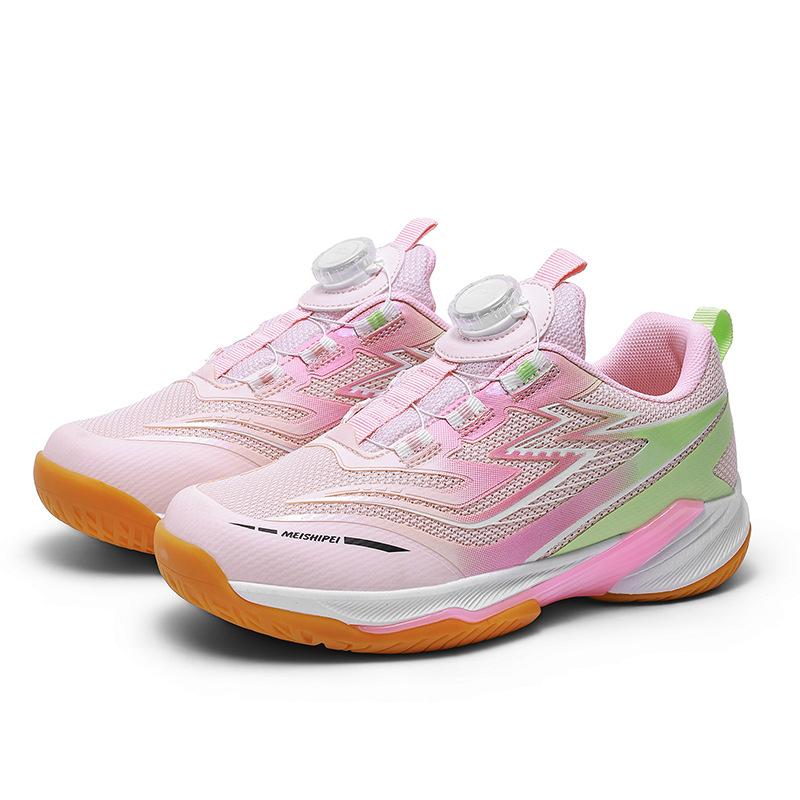 Stepping High 26 Years Old New Couple Sports Casual Shoes Medium and Older Children's Badminton Shoes Football Shoes Tennis Shoes