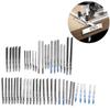 48PCS T-Shank Jigsaw Blades HSS Assorted Jig Saw Blades Multi-Purpose With Storage Case Blade Set For Wood/Plastic/Metal